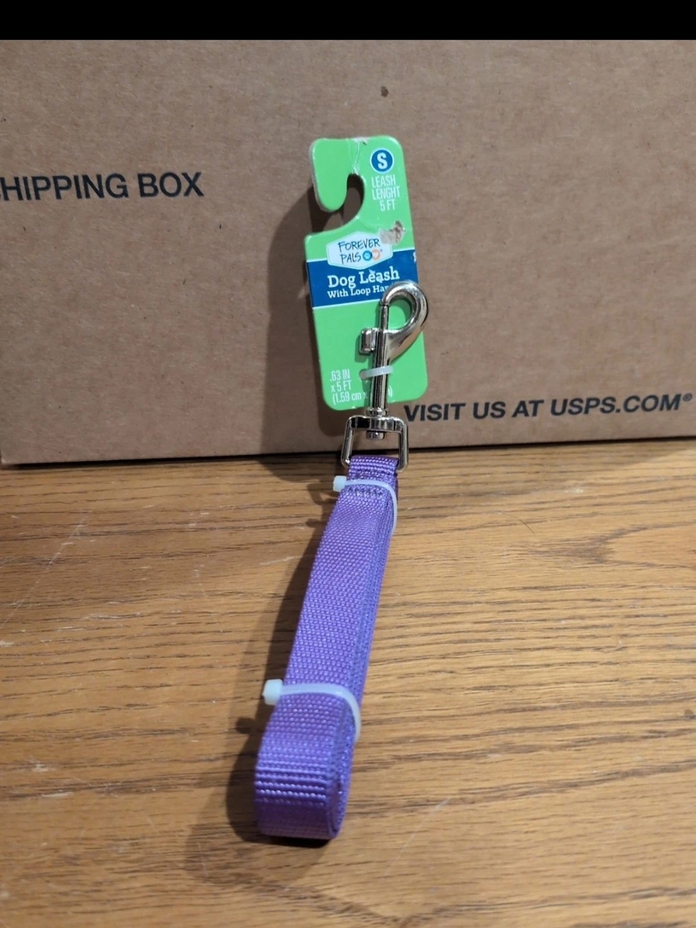 Forever Pals Purple Dog Leash - Small
